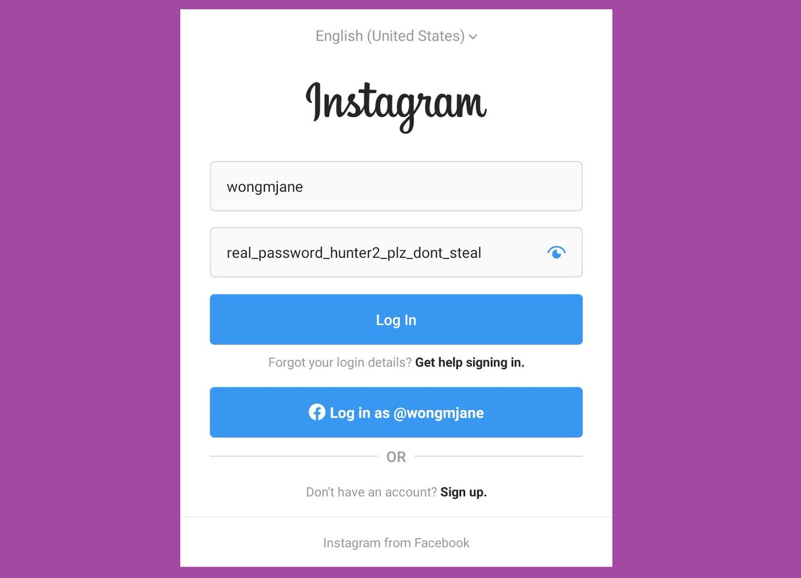 Create Instagram Fake Page